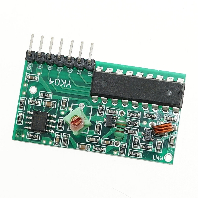 Picture of 4CH 4 Channel Wireless RF Remote Control 4CH Remote Control 4 Keys Wireless Transmitter Receiver Circuit With 4 Button Switches Remote 4CH Transmitter And Receiver For Arduino