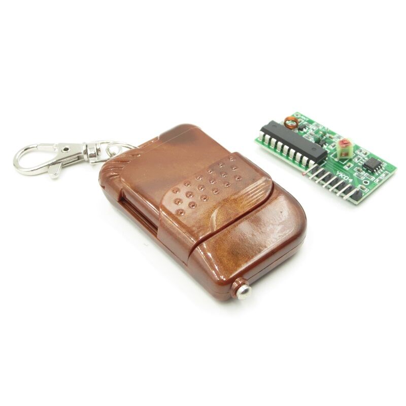 Picture of 4CH 4 Channel Wireless RF Remote Control 4CH Remote Control 4 Keys Wireless Transmitter Receiver Circuit With 4 Button Switches Remote 4CH Transmitter And Receiver For Arduino