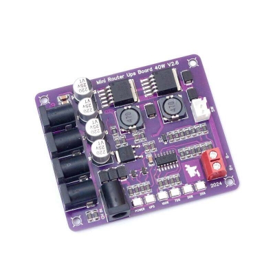 Picture of UPS Circuit Wifi Ro-u-ter UPS Mini Router Circuit Board 40W V2.6 For 18650 Battery