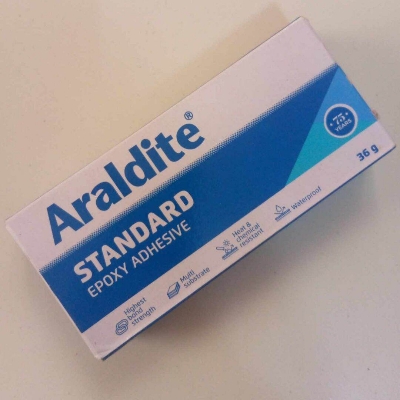 Picture of ORGINAL INDIAN Araldite 36gm Epoxy Standard Epoxy Adhesive 36gm Araldite Glue Cement Araldite Gum Use For Plastic Rubber Ceramic Wood Glass
