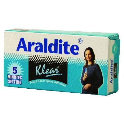 Picture of 10gm 5 Minutes Setting ARALDITE Fast & Clear Epoxy Adhesive 5 Minutes INDIAN Rapid Steel Araldite Standard Epoxy Adhesives 10gm Araldite Glue Use For Plastic Rubber