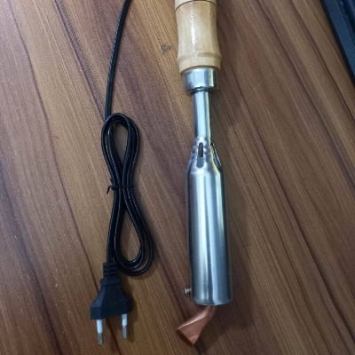 Picture of 300W TLW-300 Industrial Soldering Iron 300W 220V Soldering Iron Tatal Iron Heavy Heating 300W Soldering Iron 17mm Tip Nozzle 300W Tatal Tools Electric Rework Station Wooden Handle
