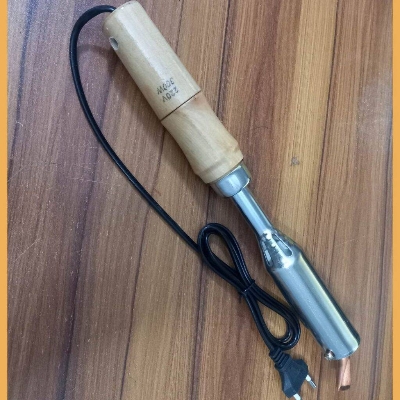 Picture of 300W TLW-300 Industrial Soldering Iron 300W 220V Soldering Iron Tatal Iron Heavy Heating 300W Soldering Iron 17mm Tip Nozzle 300W Tatal Tools Electric Rework Station Wooden Handle