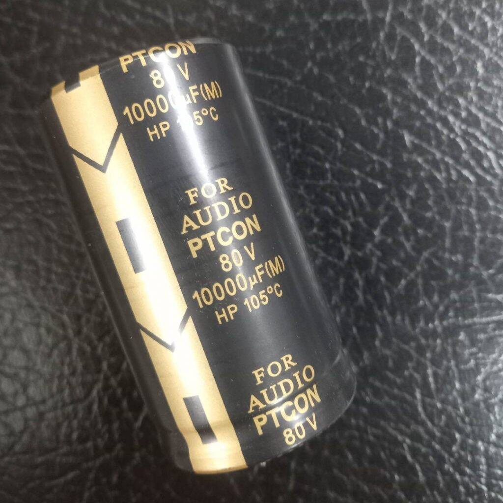 Picture of Better Quality 10000uF 80V Capacitor RADIAL Electrolytic Capacitor 10000uF Capacitor 80V 10000uF Electrolytic Capacitors 2 Pin Leads Radial Polarized Aluminum For Welding Machine