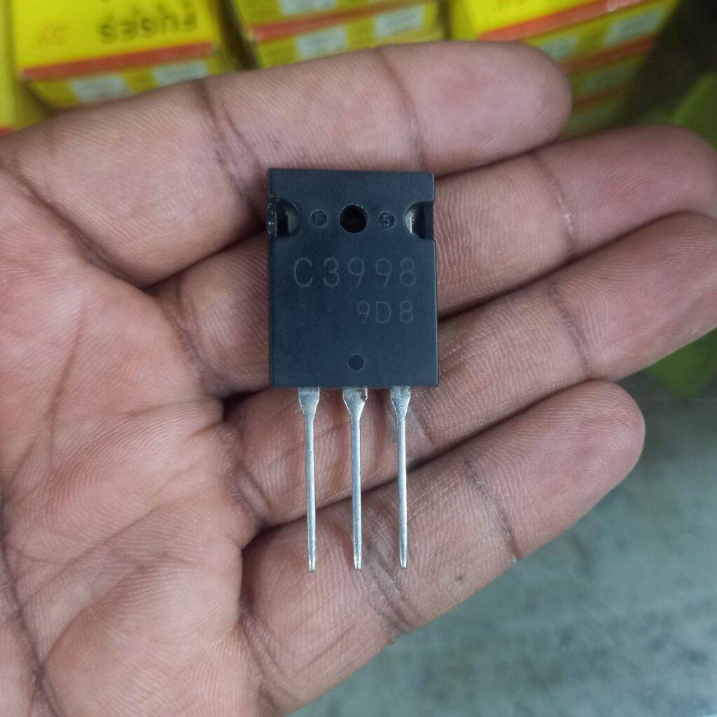 Picture of ORGINAL 2SC3998 C3998 Transistor TO-3P 3 Pin Leads 25A 1500V NPN Transistor IC 2SC3998 Transistor