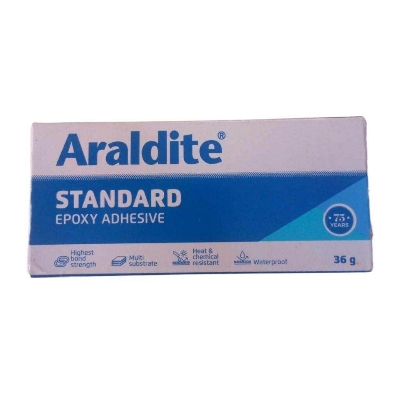 Picture of ORGINAL INDIAN 36gm Araldite Epoxy ARALDITE Standard Epoxy Adhesive 36gm Araldite Glue Cement Araldite Gum Use For Plastic Rubber