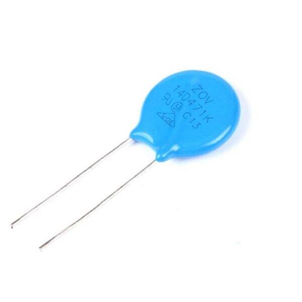 Picture of 3Pcs - MOV 14D471K 14D-471K Disk Type Metal Oxide Varistor ZOV For Power Supply ZOV 2 Pin Leads 14D471K Metal Oxide Varistor