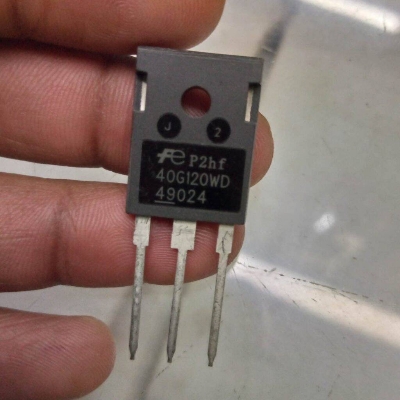 Picture of 40G120 Transistor 40G120WD MOSFET 40G120WD Transistor TO247 3 Pin Leads 40A 1200V Power MOSFET 40G120 IGBT Electric Welding Machine IGBT Field Effect Transistor 1200V IGBT