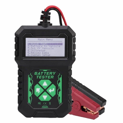 Picture of Digital Battery Tester QUICKLYNKS High Precision 12V Car Battery Tester Analyzer Circuit Tester Cranking Charge Test CCA Voltage Vehicle Boat Truck Battery Test 100 To 2000CCA Digital 12V Battery Tester Tools
