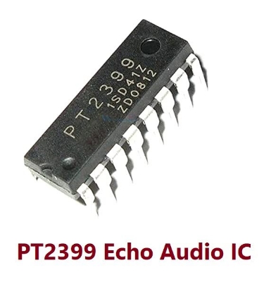 Picture of A Class PT2399 Echo Audio Processor IC DIP-16 Leads PT2399 Amplifier IC Digital Delay Echo Audio Processor PT2399 Low Noise Echo Audio Processor IC 2399 Echo IC
