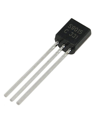 Picture of 25Pcs - SS9015 S9015 PNP Transistor 20V 500mA Transistor TO-92 Package S9015 Transistor PNP Small Signal Transistor 3 Pin Leads