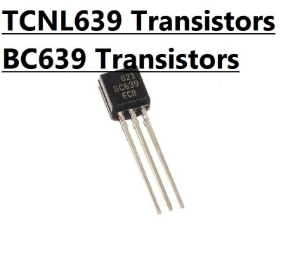 Picture of 5Pcs - TCNL639 Transistors 100V 1A NPN 3 Pin Leads General Purpose BC639 Transistors BC639 NPN 3 Pin Leads TO-92 Package Bipolar Low Power Transistor