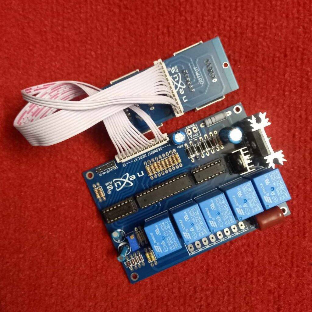 Picture of NEXUS 5 Relay DC 12V Voltage Stabilizer Circuit With Program IC 12V Stabilizer Circuit Adapters