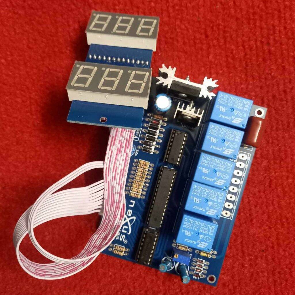 Picture of NEXUS 5 Relay DC 12V Voltage Stabilizer Circuit With Program IC 12V Stabilizer Circuit Adapters