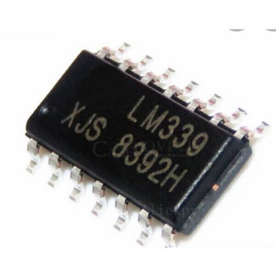 Picture of 2Pcs - SMD LM339 Operational Amplifiers IC Low Power Dual Operational Amplifiers SMD LM339 IC 8 Pin Leads