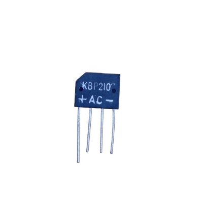 Picture of 3Pcs - KBP210 AC Bridge Rectifier Diode 1000V 2A Bridge Rectifiers IC Diode 4 Pin Leads KBP210 Bridge Rectifiers Diode KBP210 Diode KBP210 Rectifier