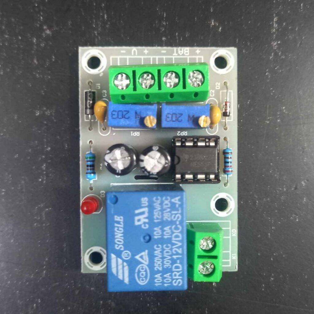 Picture of XH-M601 Power Regulator Battery Charging Control Board 12V Intelligent Charger Supply Panel Automatic Charging / Stop Power 12V Battery Charging Control Board Adapters