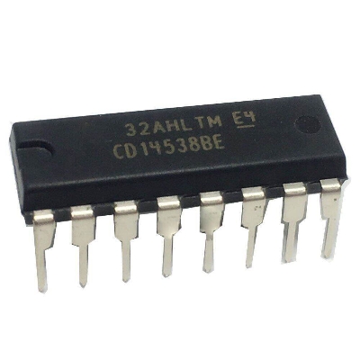 Picture of A CLASS CD14538BE CD14538B CD14538 CMOS Dual Precision Monostable Multivibrator Breadboard-Friendly IC DIP-16 CD14538BE CD14538 IC CMOS Dual Precision Monostable