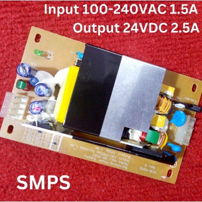 Picture of Open Frame 24V SMPS OP-5583 Input 100-240VAC 1.5A Output 24VDC 2.5A DC Circuit Adapters Switching Power Supply PCB Type Open Frame SMPS 24V Chargers Adapters