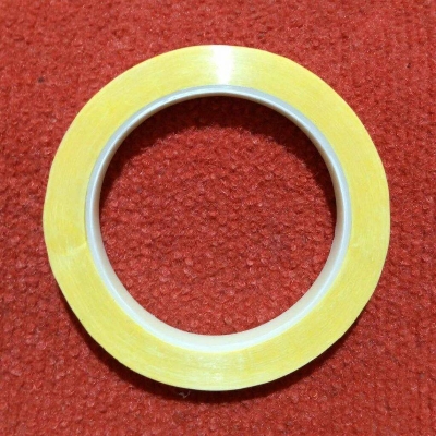 Picture of 10mm Yellow PET Mylar Tape 10mm Transformer Chapar Tape Adhesives Insulation Anti Flame Single Sided Tape Polyester Transformer Winding Thermal Power Tape 10mm Transformer Tape