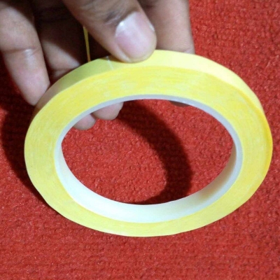 Picture of 10mm Yellow PET Mylar Tape 10mm Transformer Chapar Tape Adhesives Insulation Anti Flame Single Sided Tape Polyester Transformer Winding Thermal Power Tape 10mm Transformer Tape