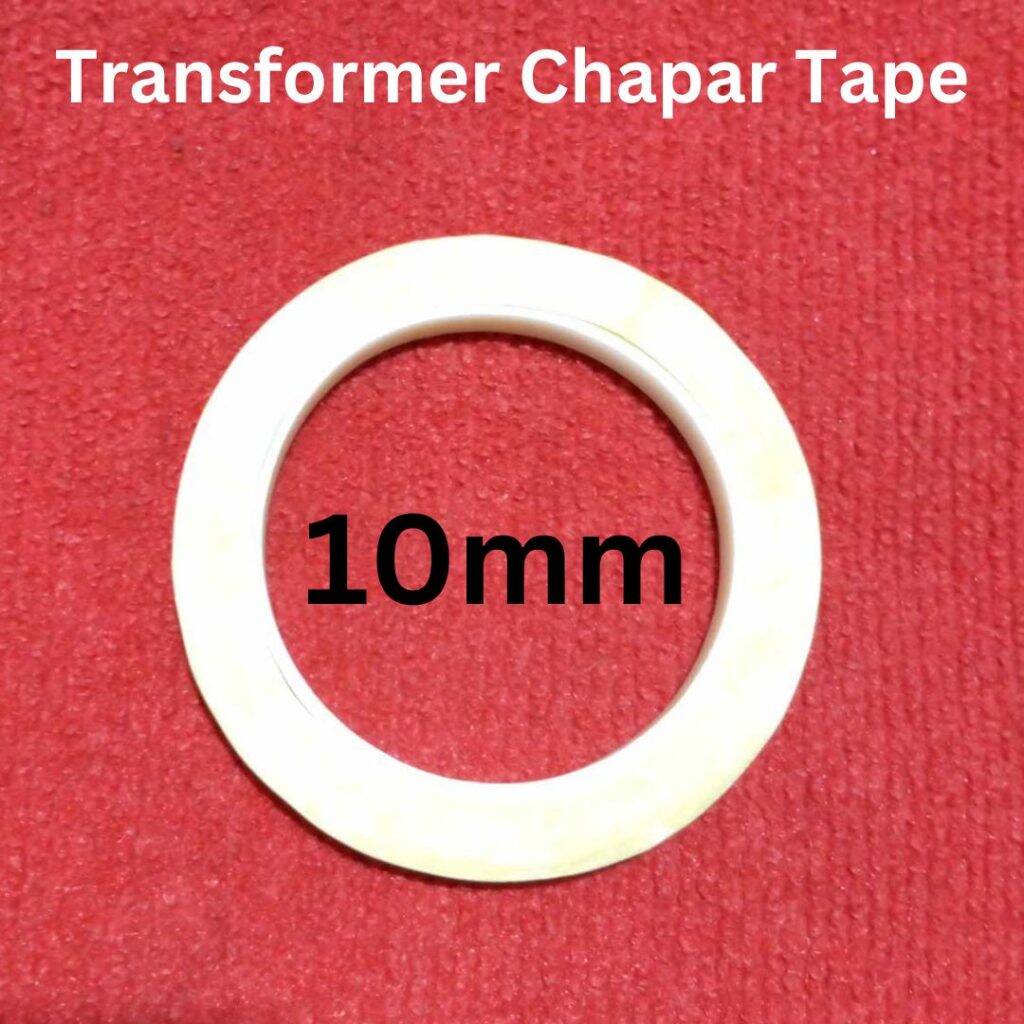Picture of 10mm Yellow PET Mylar Tape 10mm Transformer Chapar Tape Adhesives Insulation Anti Flame Single Sided Tape Polyester Transformer Winding Thermal Power Tape 10mm Transformer Tape