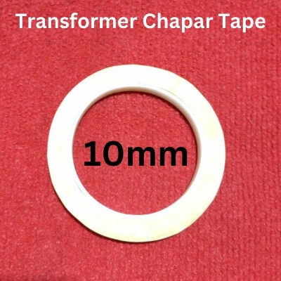 Picture of 10mm Yellow PET Mylar Tape 10mm Transformer Chapar Tape Adhesives Insulation Anti Flame Single Sided Tape Polyester Transformer Winding Thermal Power Tape 10mm Transformer Tape