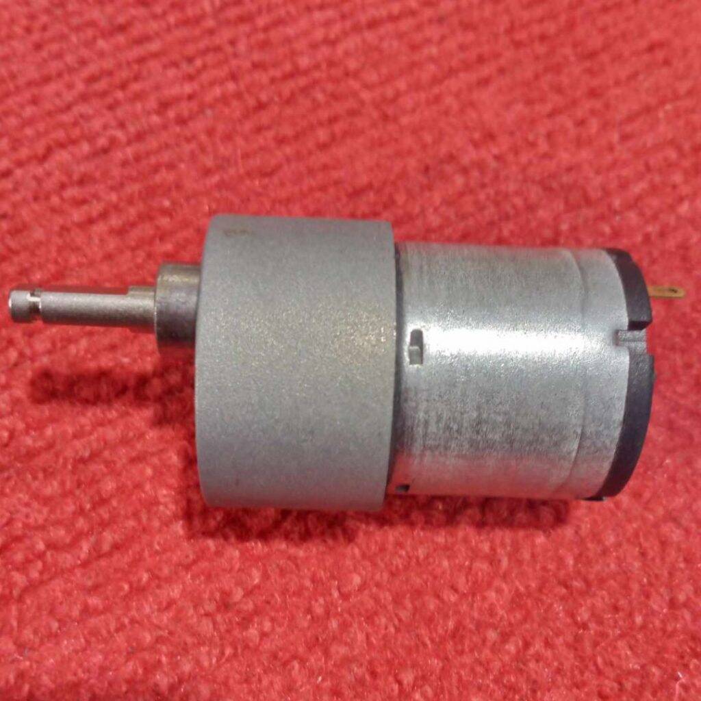 Picture of Medium Size Gear Motor High Torque 12V Gear BOX Motor DC 12V Reversible Gear Reduction Motor Silent Tools Sets For Robot Car DIY 12V Gear Motor