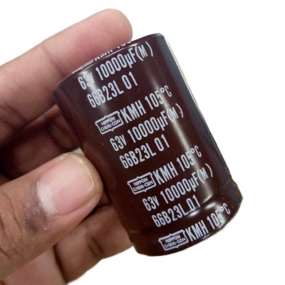 Picture of Better Quality 10000uF 63V Capacitor 10000uF Electrolytic Capacitor 10000uF Capacitor 63V 10000uF Radial Polarized Aluminum Electrolytic Capacitors 2 Pin Leads For Welding Machine