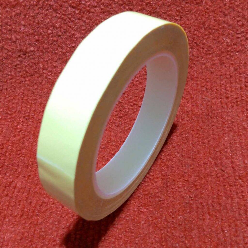 Picture of 20mm Yellow PET Mylar Tape 20mm Transformer Chapar Tape Adhesives Insulation Anti Flame Single Sided Tape Polyester Transformer Winding Thermal Power Tape 20mm Transformer Tape
