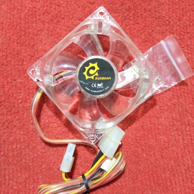 Picture of GREEN Lighting Computer Cooling Fans 3 Inch Computer Cooling Fans 3 Inche DC 12V Cooling Fans Cooling Fan Radiator Heat Dissipation Fan With LED Cables Connector 12V Fan