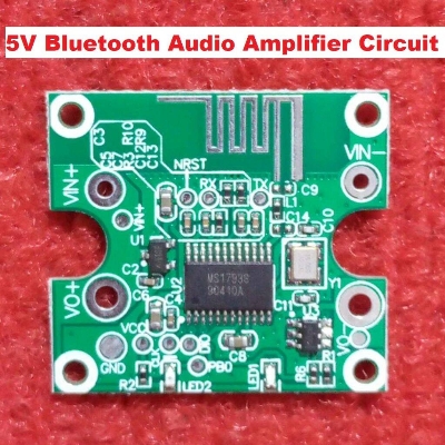 Picture of MS1793S 5V Bluetooth Audio Amplifier Circuit Interface 5V Bluetooth Audio Circuit For MP3 Car MS1793S Bluetooth Audio Amplifier Adapters 5V Bluetooth Circuit