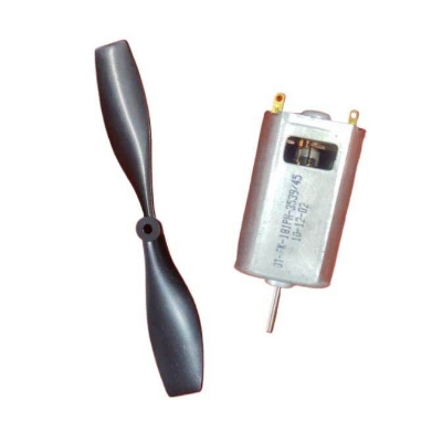 Picture of 1Pair- 180 Motor With Fan Propeller For Mini Fans 180 Motor Fans High Speed 180 Motor For DIY Mini Fans Making Purpose