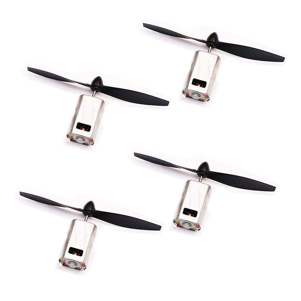 Picture of 1Pair- 180 Motor With Fan Propeller For Mini Fans 180 Motor Fans High Speed 180 Motor For DIY Mini Fans Making Purpose