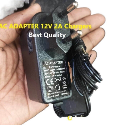 Picture of AC ADAPTERS 12V 2000mA AC 220V To 12V 2A Power Supply Adapters 12V 2A Charger 12V 2A Chargers Adapters