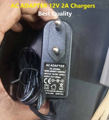 Picture of AC ADAPTERS 12V 2000mA AC 220V To 12V 2A Power Supply Adapters 12V 2A Charger 12V 2A Chargers Adapters