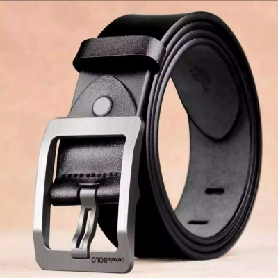 Picture of High quality Artificial Leather belt  for men