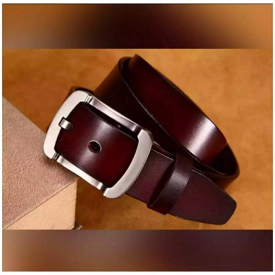 Picture of High quality Artificial Leather belt  for men