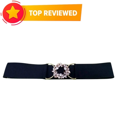 Picture of Black Ladies Adjusted High quality Belt for Women