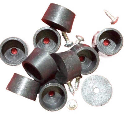 Picture of 8Pcs – 12mm Rubber Feet Non Slip Rubber Bumper Feet With M3 Screw For Electrical Appliance IPS UPS BOX Leg Feet 12mm Round Size Tools Sets