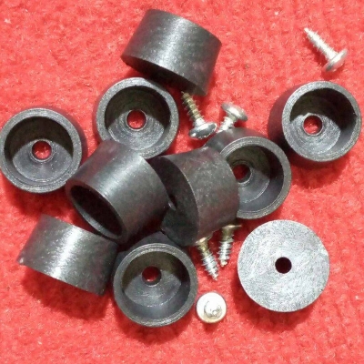 Picture of 8Pcs – 12mm Rubber Feet Non Slip Rubber Bumper Feet With M3 Screw For Electrical Appliance IPS UPS BOX Leg Feet 12mm Round Size Tools Sets