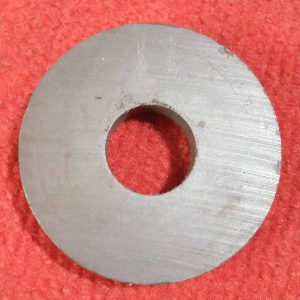 Picture of BLACK 60mm RING MAGNETS 60x13mm Ring Magnets 60mm Magnet Multipurpose Permanent Round Ring Magnet Permanent Magnet
