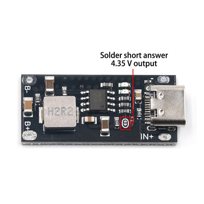 Picture of IP2312 Module 3A Type C Input High Current 3A IP2312 Fast Charging Circuit 5V To 4.2V 4.35V Polymer Ternary Lithium Battery Replace TP4056 ETA4096 Module Adapters USB C 3A IP2312 Circuit
