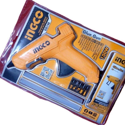 Picture of ING-CO GG148 Electric Glue Gun AC 220V 100W Glue Machine For 10mm Glue Sticks 100W Constant Temperature 100W Glue Gun DIY Art Craft Heat Repair Tools Sets 220V Glue Gun