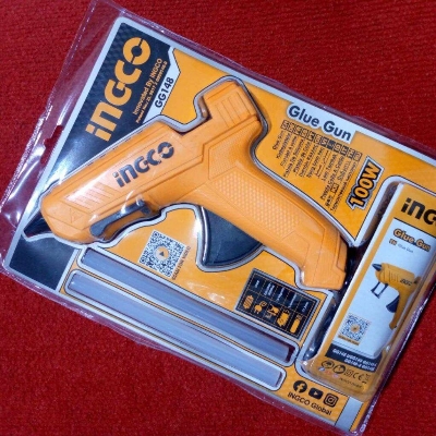 Picture of ING-CO GG148 Electric Glue Gun AC 220V 100W Glue Machine For 10mm Glue Sticks 100W Constant Temperature 100W Glue Gun DIY Art Craft Heat Repair Tools Sets 220V Glue Gun