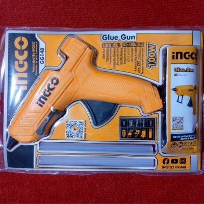 Picture of ING-CO GG148 Electric Glue Gun AC 220V 100W Glue Machine For 10mm Glue Sticks 100W Constant Temperature 100W Glue Gun DIY Art Craft Heat Repair Tools Sets 220V Glue Gun
