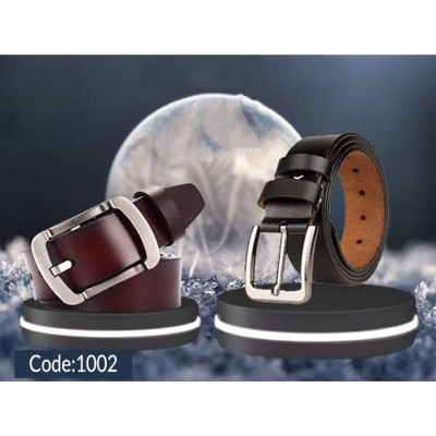 Picture of Multicolor High Quality Long Lusting Artificial Leather Belt Combo For Men - Belt