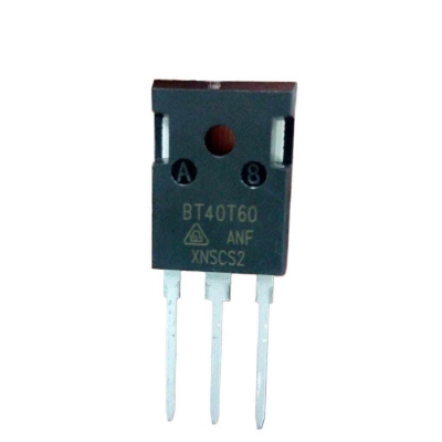 Picture of ORIGINAL BT40T60 IGBT 40T60 IC TO-3P TO3P 40A 600V IGBT Transistor Power BT40T60 MOSFET 3 Pin Leads IGBT BT40T60 Transistor