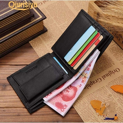 Picture of Dollar poket Best quality Cow Leathet Coine poket Card poket Wallet For Men