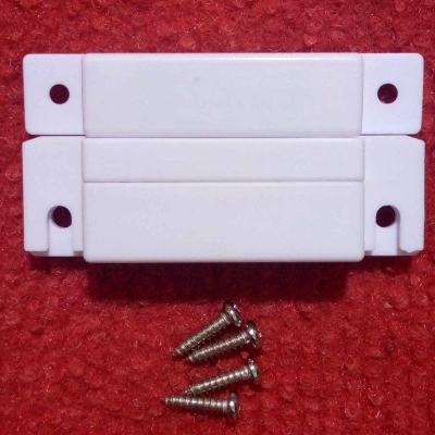 Picture of MC31 Magnetic Sensor MC-31 Wired Magnetic Door Window Contact Reed Switch Magnetic Sensor Door Window Security Alarm System NC Normally Open Magnetic Switches Surface Mount Tools MC31 Door Sensor